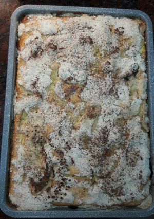 Una foto de Torta normanda muuuuy rica!!!