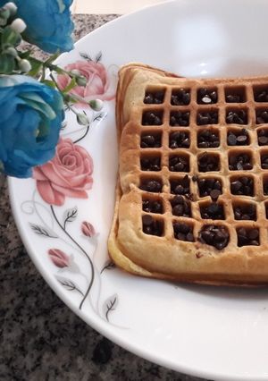 Foto resep Waffle Belgia&pancake ala caffe takaran sendok(Adonan 2in1)