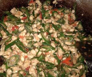 Resep Baru Sambel cabe hijau tempe uenakk Enak Sempurna