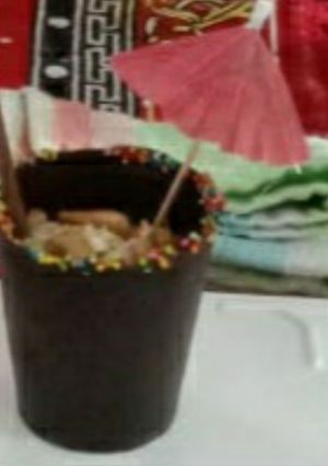 A picture of Chocolatey Rabri.