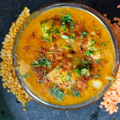 A picture of Dal doodhi.