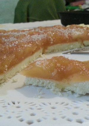 Una foto de Tarta o Pay de manzana economica.Sin manteca
