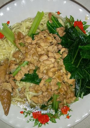 Foto resep Mie ayam bangka