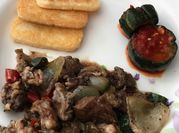 Gambar sapi lada hitam brisket