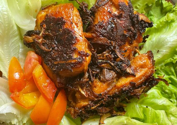 Resep Ayam Bakar Madu Teflon Oleh Miss Yolanda 👩🏻‍🍳 Cookpad