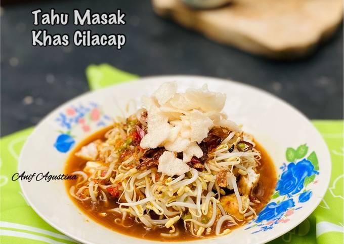 Resep Tahu Masak Khas Cilacap Oleh Anif Agustina Cookpad