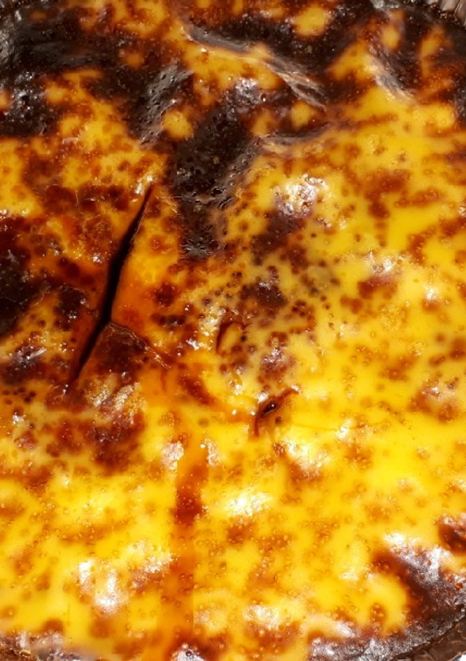 Una foto de Flan fácil de huevo