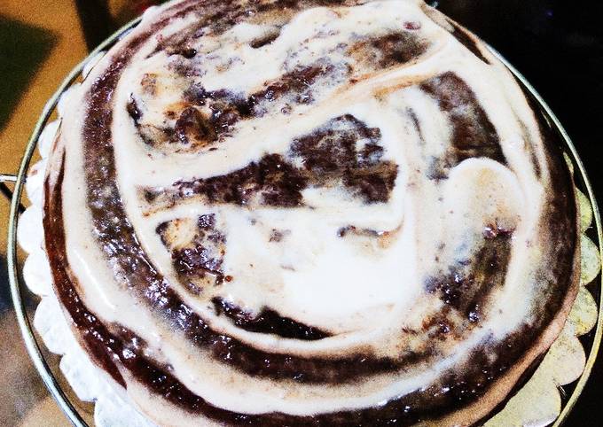 Recipe of Super Quick Coffee Mirror Cake