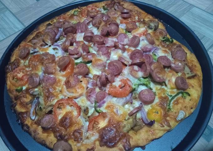 Chicken pizza