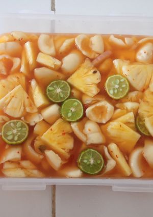 Foto resep Manisan nanas salak