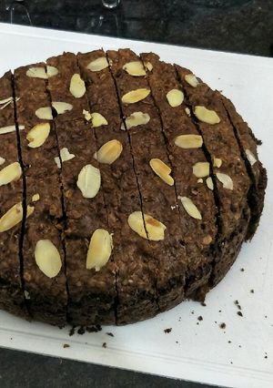 Hình của món Bánh mì chuối yến mạch cacao bằng nckd.