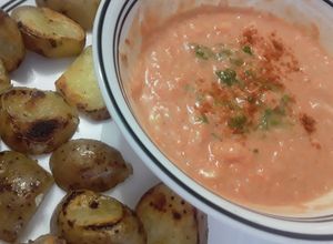Una foto de Salsa Rosada Picante🍅🌰🥕🌶🌶🌶