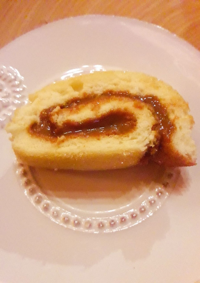Una foto de Pionono con dulce de leche