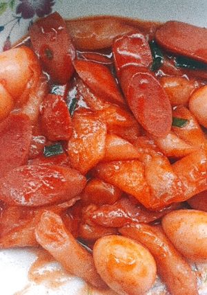 Hình của món Tokbokki luxury phiên bản Việt Nam 💅.