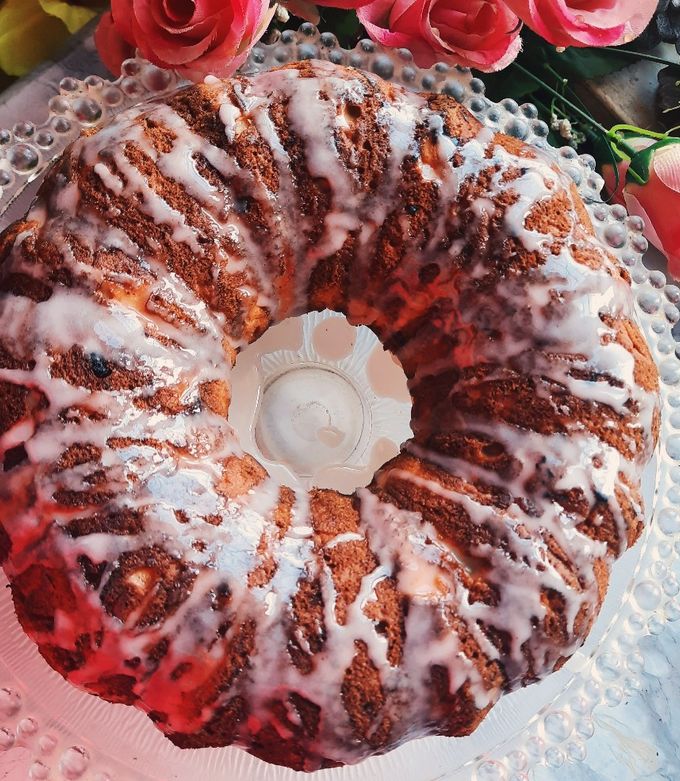 Banános kuglof csokicseppel recept fotója
