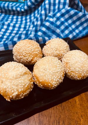 Foto resep Kue Susu Goreng Wijen