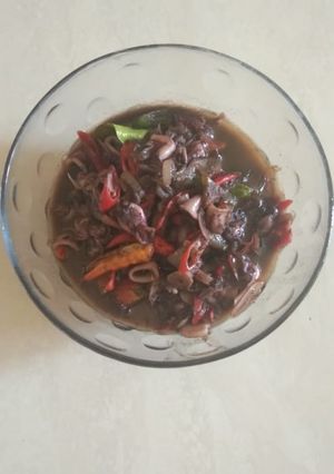 Foto resep Oseng cumi