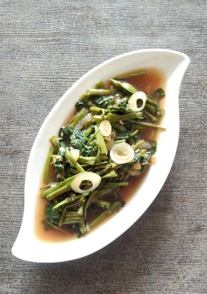 Foto resep 5 | Cah Kangkung 3 bahan
