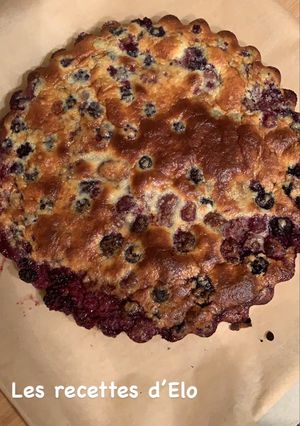 Une photo de Clafoutis aux mûres