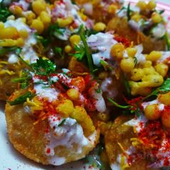 Dahi Puri A picture of Dahi Puri.