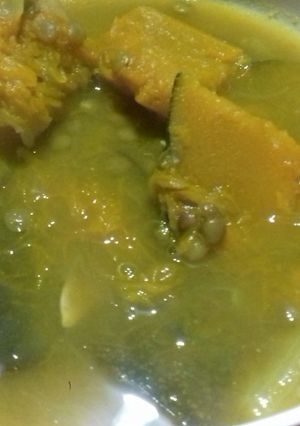 Una foto de Sopa de lentejas super nutritiva