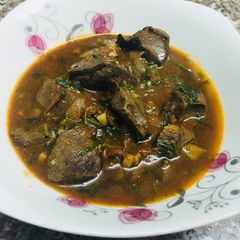 Liver stew A picture of Liver stew.