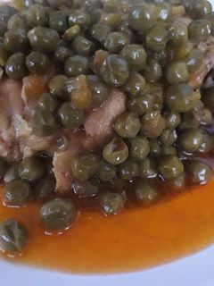 صورة لوصفة جلبانة مع اللحم