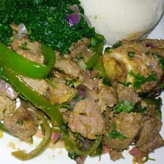 Beef dry fry A picture of Beef dry fry.