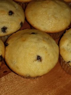 Una foto de Muffins con chispas de chocolate