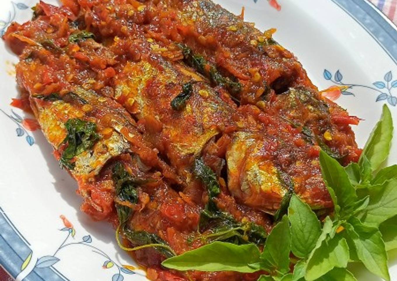 Ikan Pindang sambel Kemangi