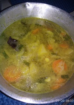 Foto resep Sop bumbu kuning simpel
