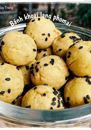 Hình của món Bánh khoai lang nhân phomai.