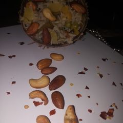 Raw mango coconut rice A picture of Raw mango coconut rice.