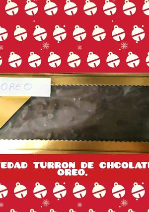 Una foto de Turrón de oreo
