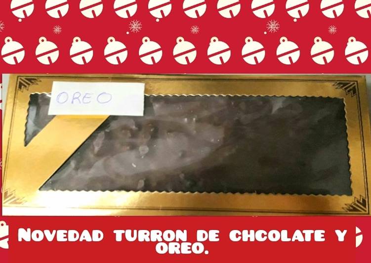 Turrón de oreo