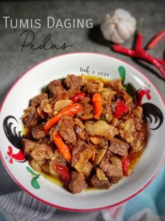Foto resep Tumis Daging Pedas