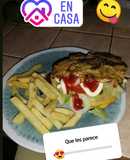 Hamburguesa de patacón
