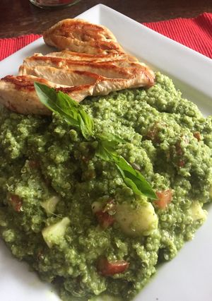 A picture of Quinoa Pesto.