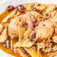 Chicken in wine
