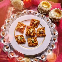 A picture of Peanut Chikki.