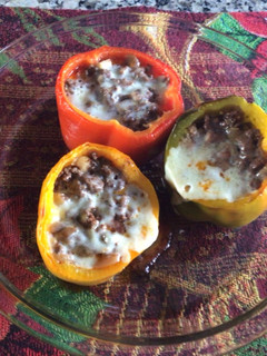 Una foto de Pimientos rellenos