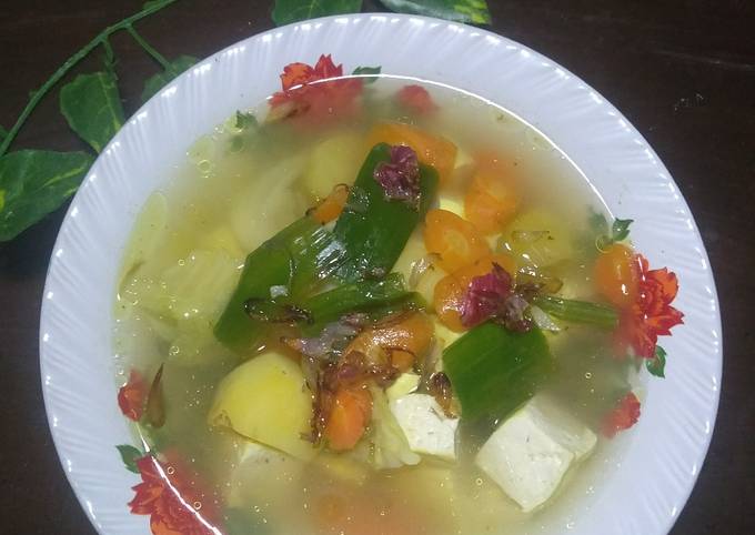 Sop tahu sayur