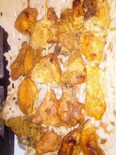 عکسی از دستور جوجه کباب در فر😋