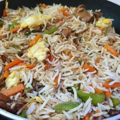 A picture of Mixed Chicken Fried Rice.