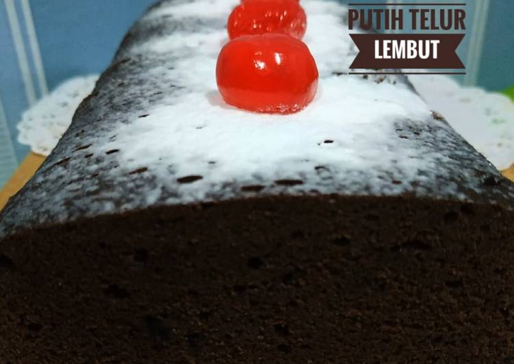 Brownies kukus PUTIH TELUR lembuuut