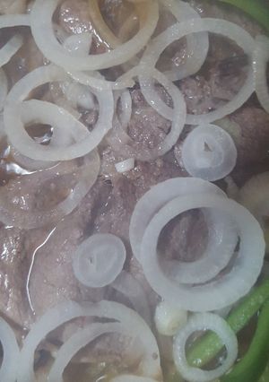 Una foto de Bistec de  res-en cocción-15 minutos