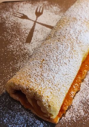 Lekváros piskóta recept fotója