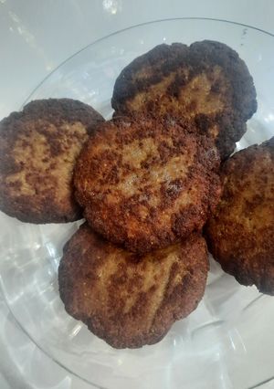 عکسی از دستور همبرگر دل مرغ