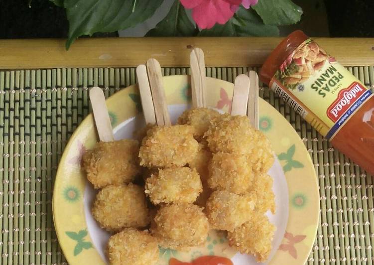 Step-by-Step Guide to Prepare Any-night-of-the-week Sate sosis keju
