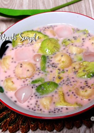 Foto resep Es Buah Simple Enak